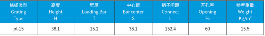 MY-F/pl-15 酚醛玻璃鋼格柵
